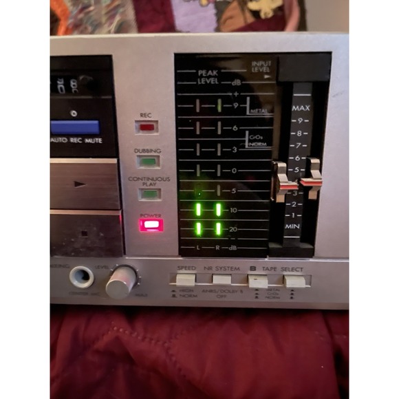 JVC KD-W5 Stereo Double Cassette Deck Tested and Working - Picture 2 of 11